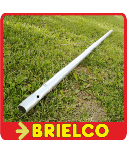 MASTIL ENCHUFABLE ANTENA TV TDT RADIO FM CB GALVANIZADO 2.5M X 35MM X 1MM BD7294