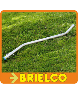 MASTIL FORMA DE Z 35MM ANTENA CON BRIDA 2 TORNILLOS LONGITUD TOTAL 100CM BD7304