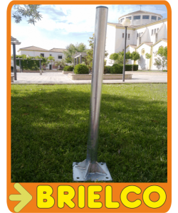 SOPORTE ANTENA REFORZADO PARA FIJACION SUELO LONGITUD 85CM DIAMETRO 60MM BD7310