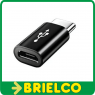 ADAPTADOR USB 2.0 TIPO C MACHO A USB TIPO B MICRO HEMBRA BD11650 - 