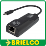 ADAPTADOR USB TIPO C 3.1 A RJ45 GIGABIT ETHERNET LAN ADAPTADOR DE RED BD10938 - 