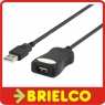CABLE EXTENSOR USB 2.0 ACTIVO CON AMPLIFICADOR DE SEAL MACHO-HEMBRA 5M BD6472 - 