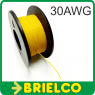 CABLE HILO RIGIDO WRAPPING 30AWG AMARILLO 50M DIAMETRO 0.5MM BD8275 - 