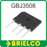 GBJ3508 PUENTE RECTIFICADOR MONOFASICO 800V 35A TERMINALES 0.7X1MM BD11660 - 