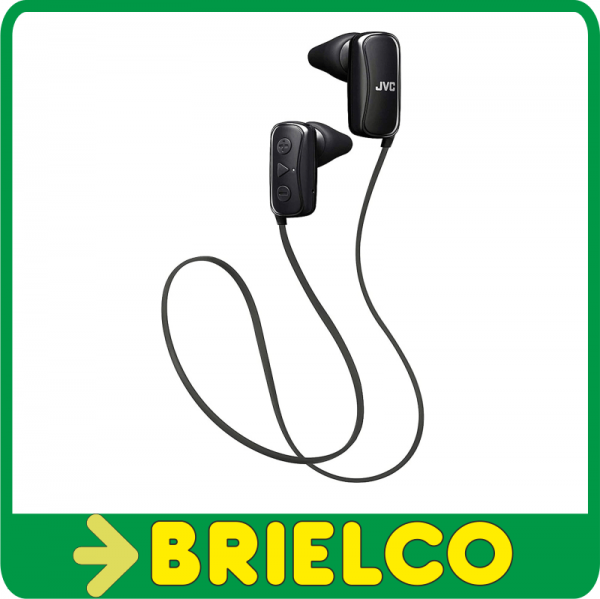 AURICULARES BLUETOOTH V3.0 CON MICROFONO JVC DEPORTIVOS NEGROS BD5392